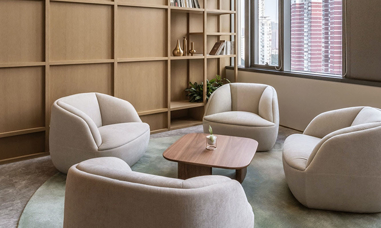 上海后疫情辦公室裝修休閑區