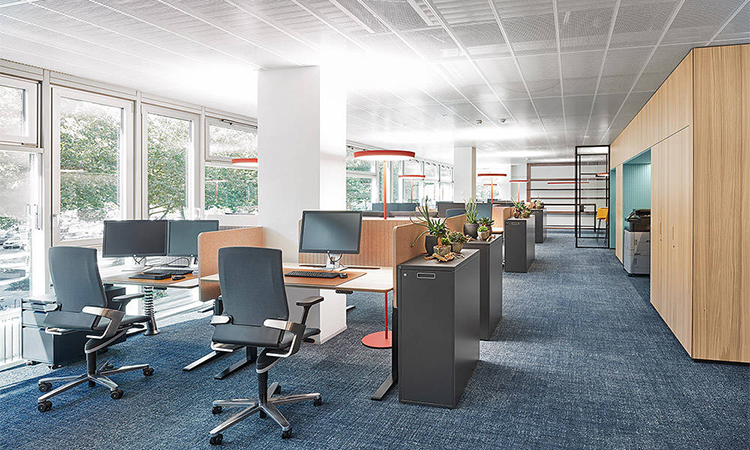 上海辦公室員工開放區竣工圖