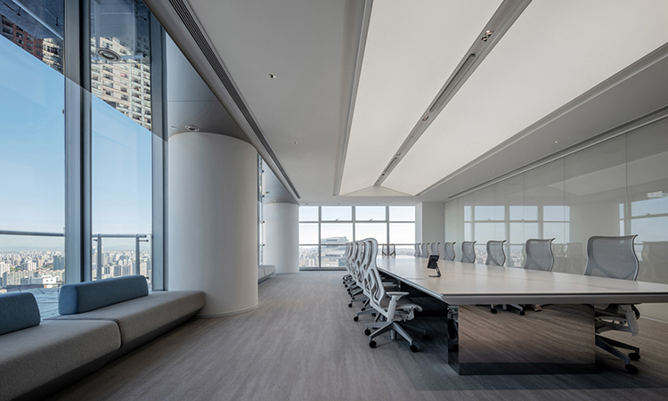 上海高端甲級寫字樓裝修設計效果圖