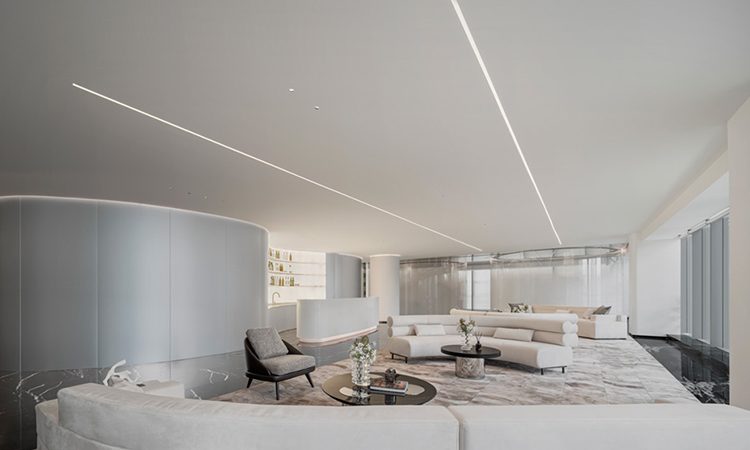 上海辦公接待區(qū)裝修高級(jí)軟裝效果