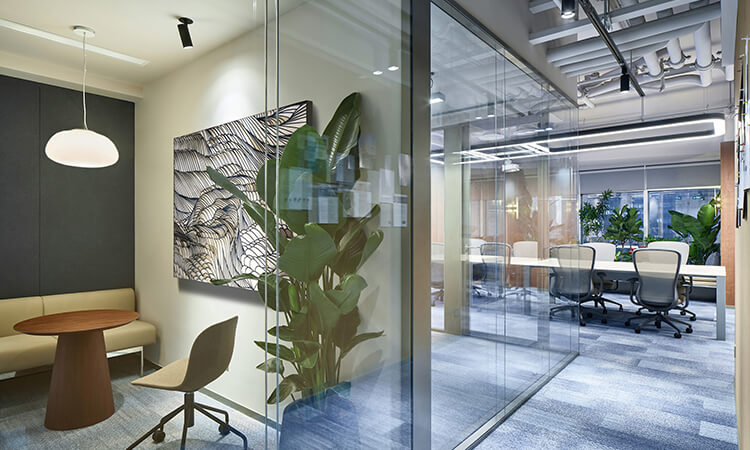 上海辦公室裝修動線照片 上海辦公室裝修動線照片