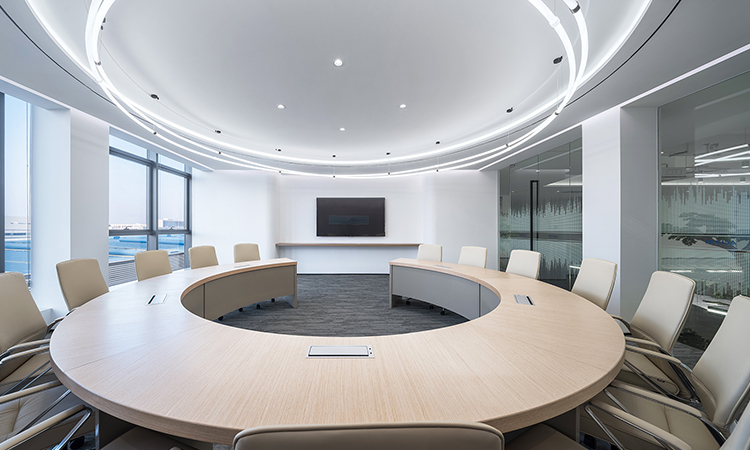 圓形辦公室會(huì)議室