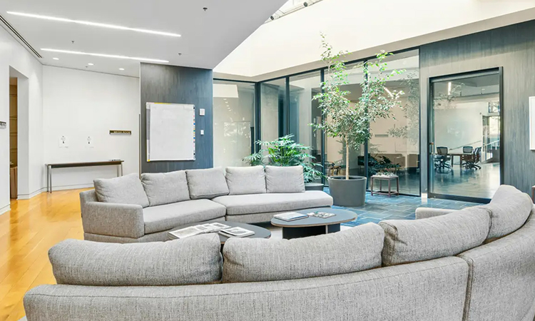 辦公室裝修分區設計效果