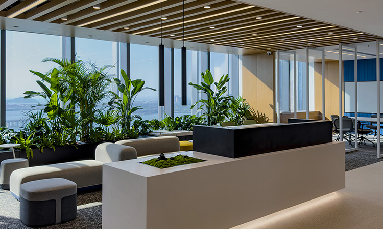 有效的上海辦公室入口前臺(tái)裝修設(shè)計(jì)