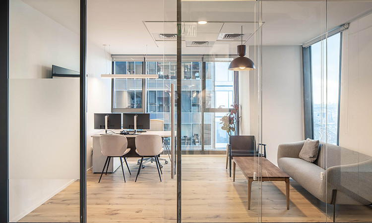  獨間辦公室裝修設計效果圖