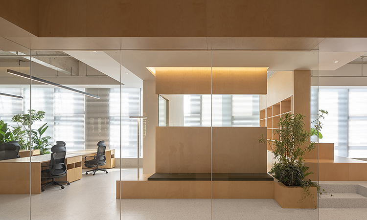 上海200平方米辦公室效果圖