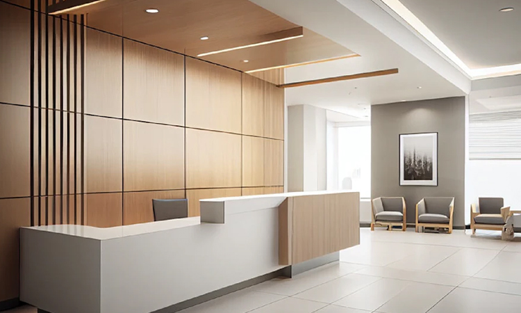 辦公室前臺設(shè)計
