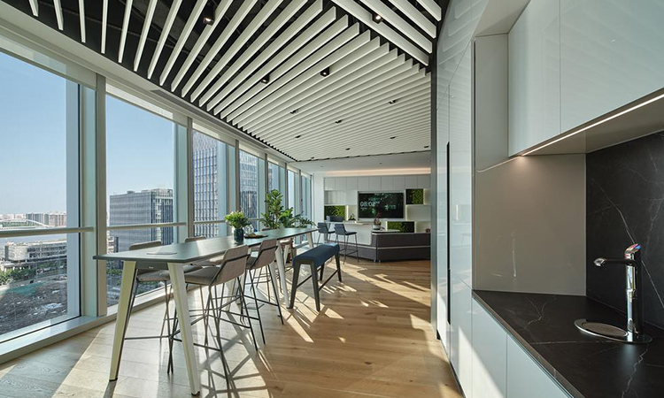 現代風辦公室裝修效果