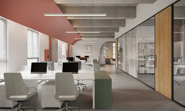 辦公室裝修完工照