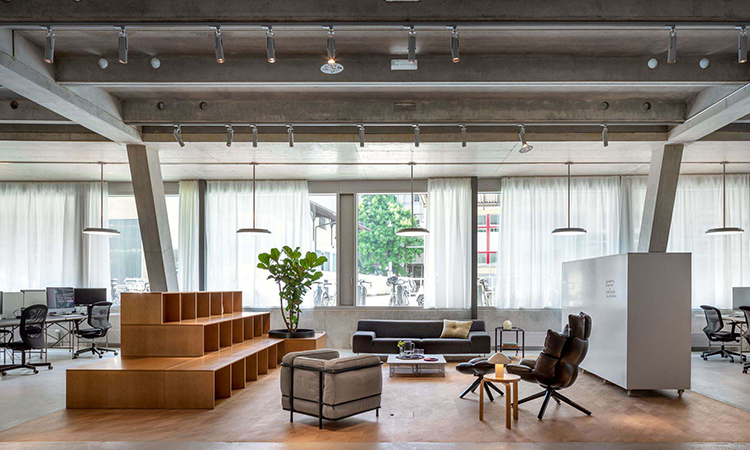 上海辦公室工業(yè)風(fēng)完工圖