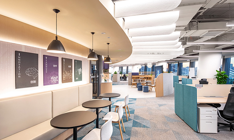 專業(yè)辦公室裝修設(shè)計完工效果