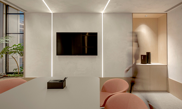 辦公接待室裝修布局