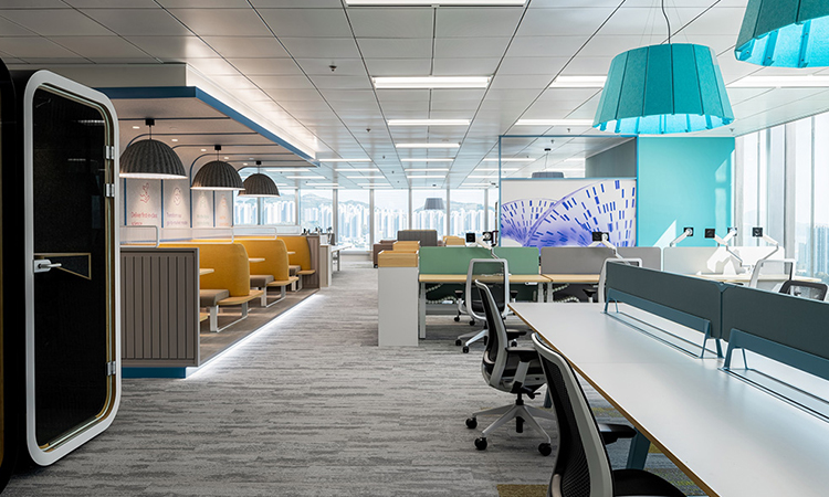 上海小型辦公室空間布局