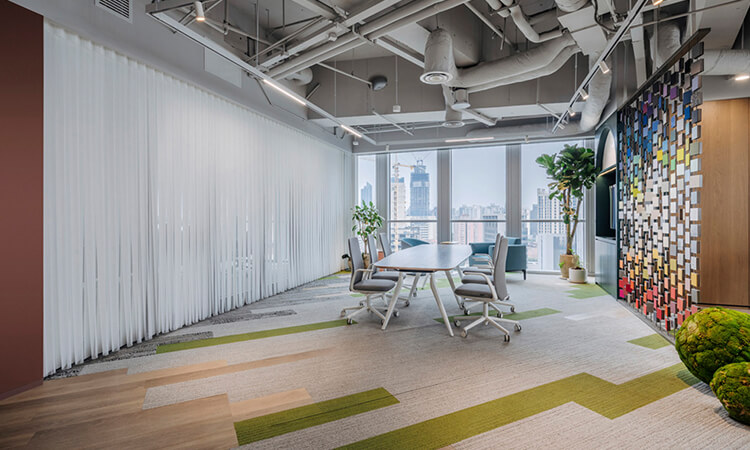 互聯網公司半隔斷辦公室 互聯網公司半隔斷辦公室