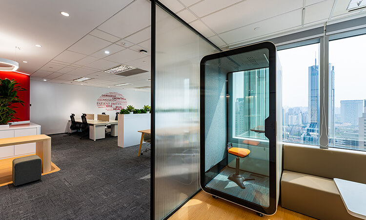 上海辦公室快速裝修完工照 上海辦公室快速裝修完工照