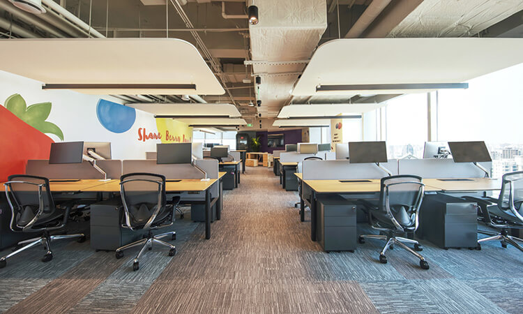 現代風辦公室樣式裝修效果照片