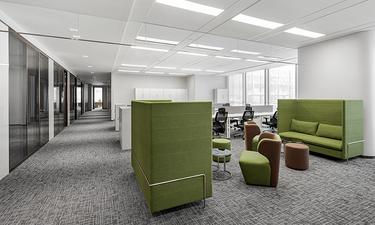 高檔辦公室采光效果