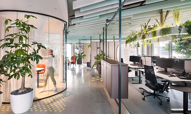 辦公室裝修公司員工辦公區