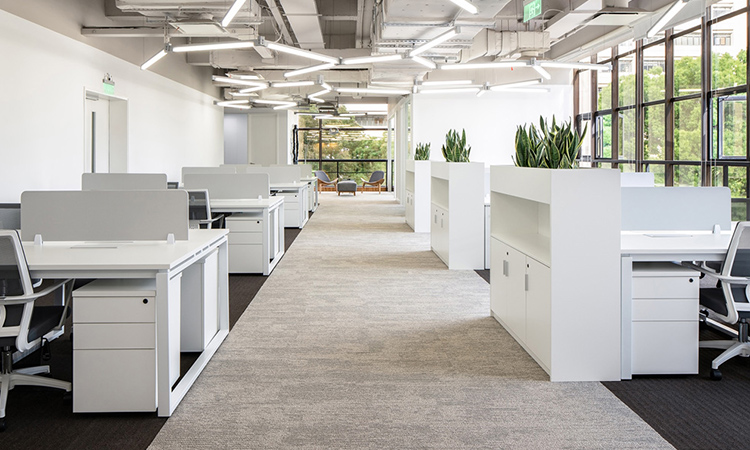 上海世紀匯廣場辦公室裝修