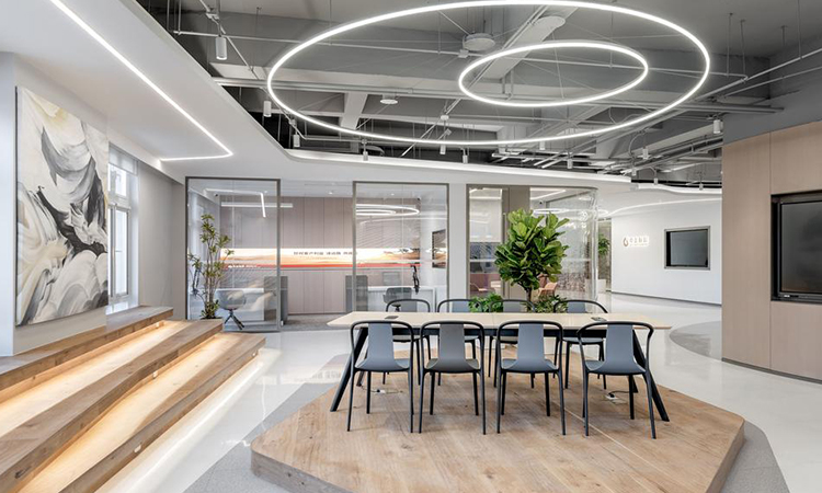 上海某外企海派風精裝辦公室 上海某外企海派風精裝辦公室