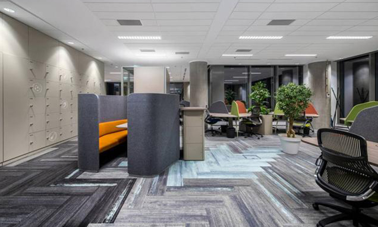 上海室內辦公室裝修空間造型設計的方法和技巧