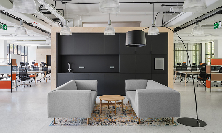 上海辦公室裝修公司設計部辦公區